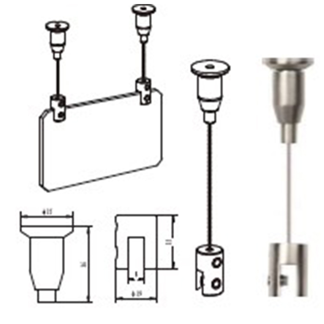 Self Gripping Sign Hanger CF1B-KIT