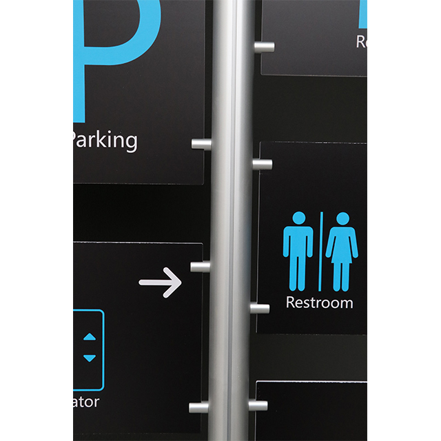 Display Frame Way Finding Sign