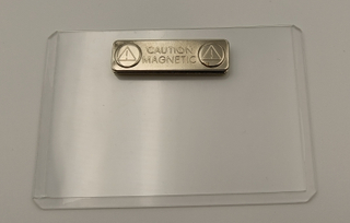 Magnet PVC Name Tag