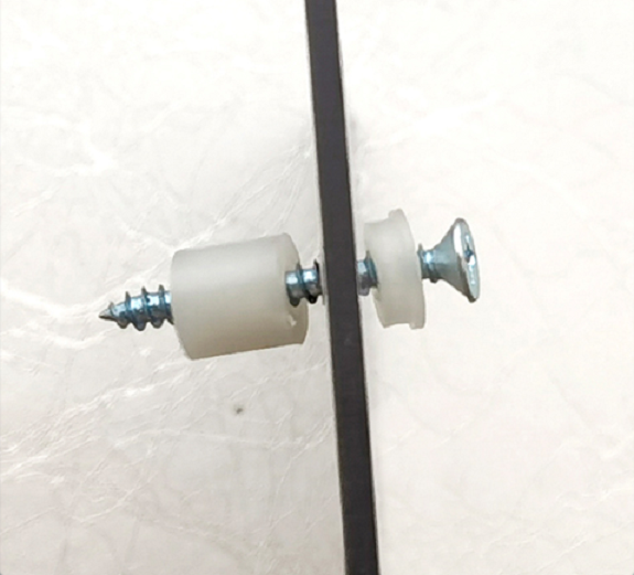 The Plastic Cap& Washer for Screw Cover (Can Be With Or Without Spacer)
